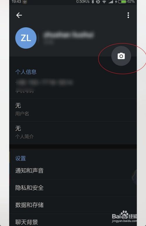 關于telegram修改host的信息