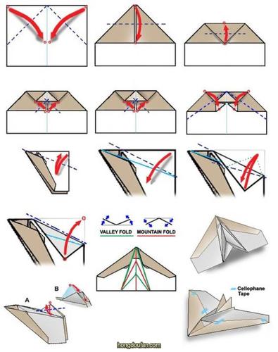 紙飛機(jī)如何折,紙飛機(jī)如何折法