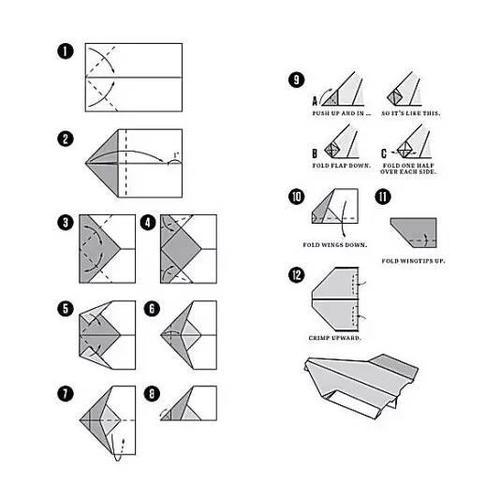 紙飛機(jī)如何折,紙飛機(jī)如何折法