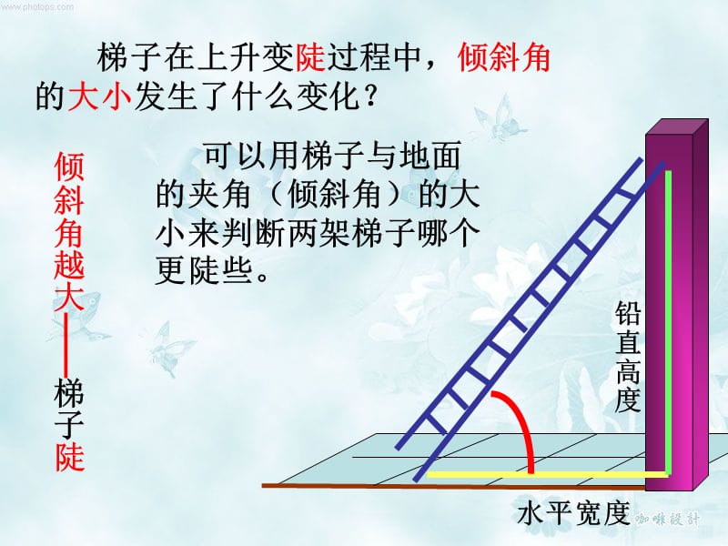 梯子和地面的角度多少為最佳,梯子與地面的斜角度應為多少度左右